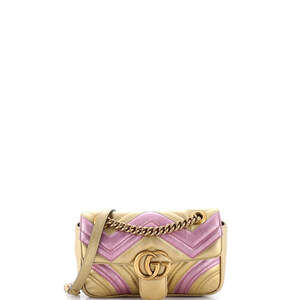 Gucci Gg Marmont Flap Bag Matelasse #258101G14B